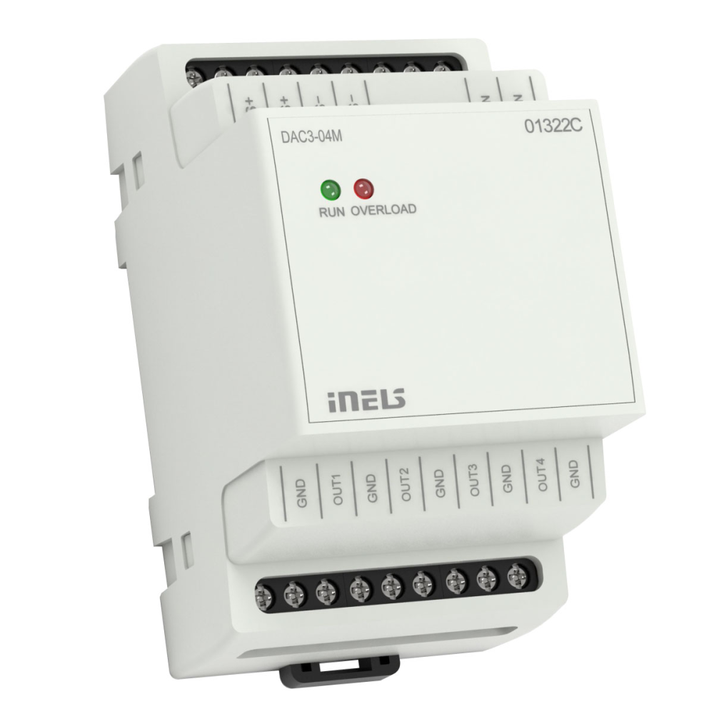 Digital-analog converter DAC3-04M