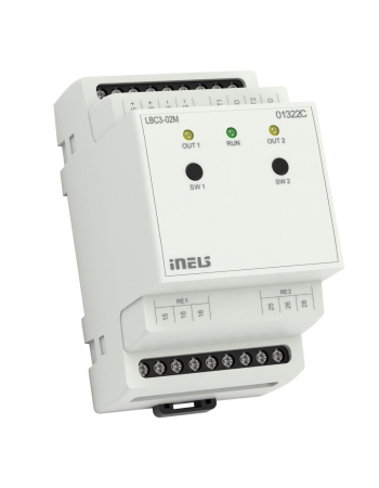 Dimming actuator for electronic ballasts, 2-channels LBC3-02M
