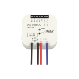 Roller (shutter) actuator, 2-channels JA3-02B/DC