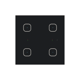 Glass switch button GSB3-40/B