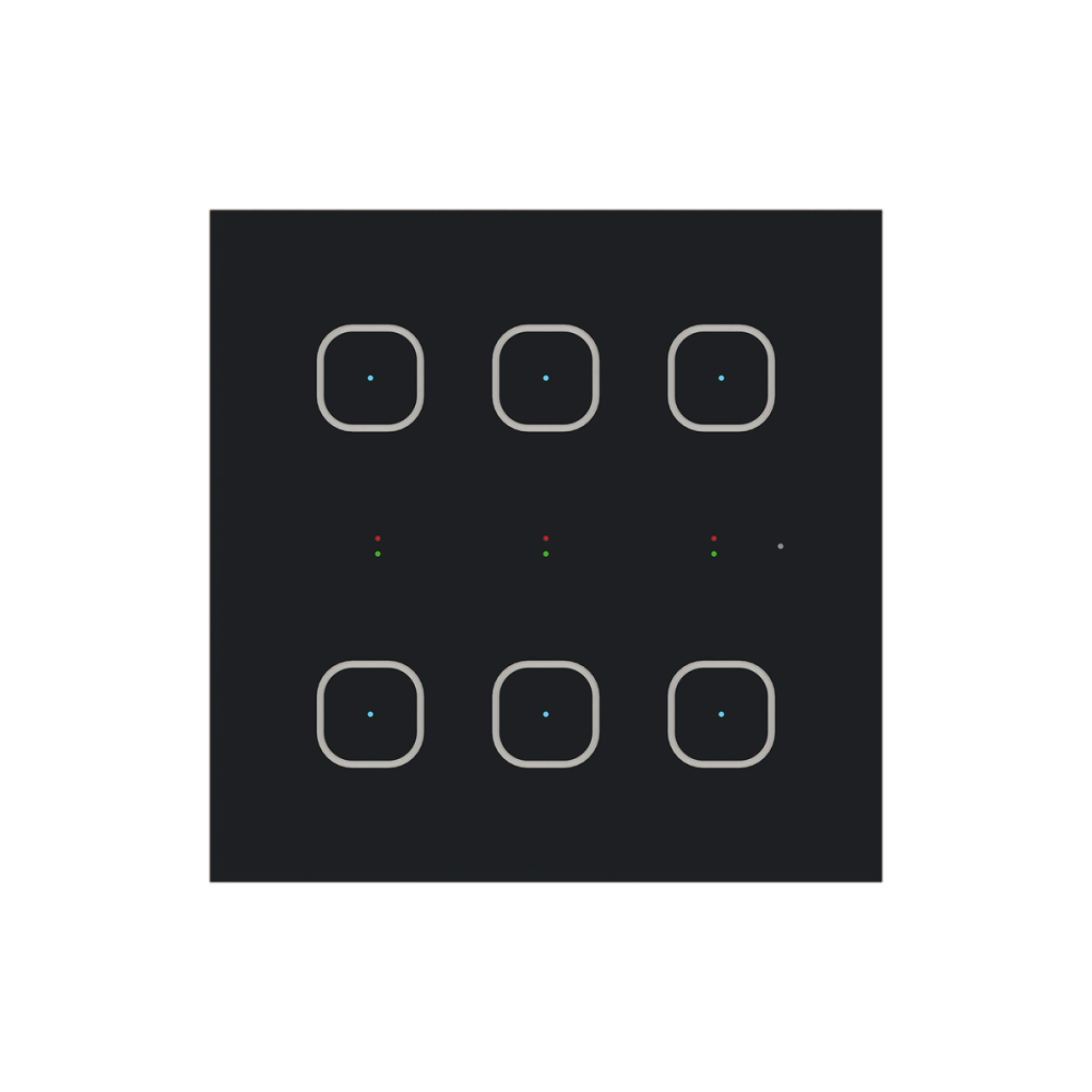 Glass switch button GSB3-60/B