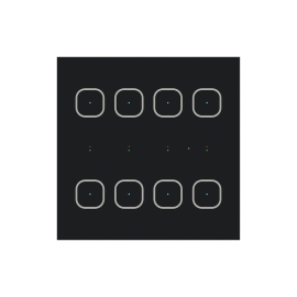 Glass switch button GSB3-80/B