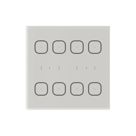 Glass switch button GSB3-80/W