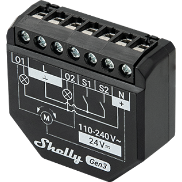 Shelly 2PM Gen3